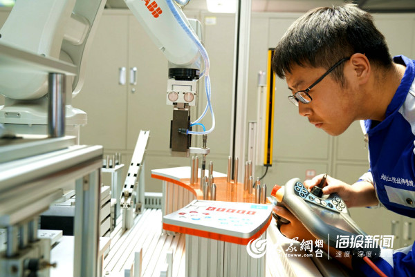鏡頭下的校園:煙臺工貿(mào)技師學院 夢想在這里啟航